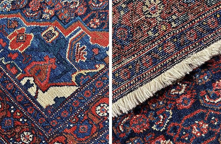 Tappeti: Senneh Teppich, alt 145 x 112 cm – Usato da Eglisau venduto da Teppichportal 1
