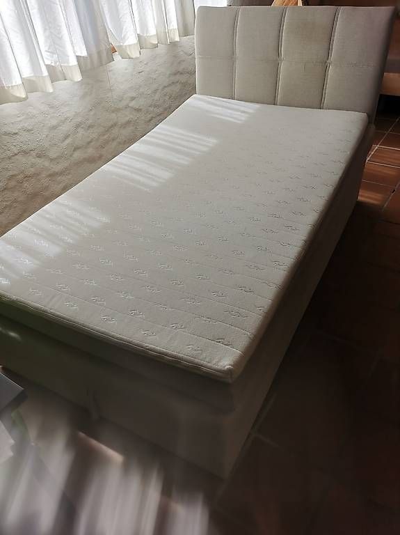 Lits: Boxspringbett 120x200 mit Ablagefach – D'occasion à Auenstein par thomski