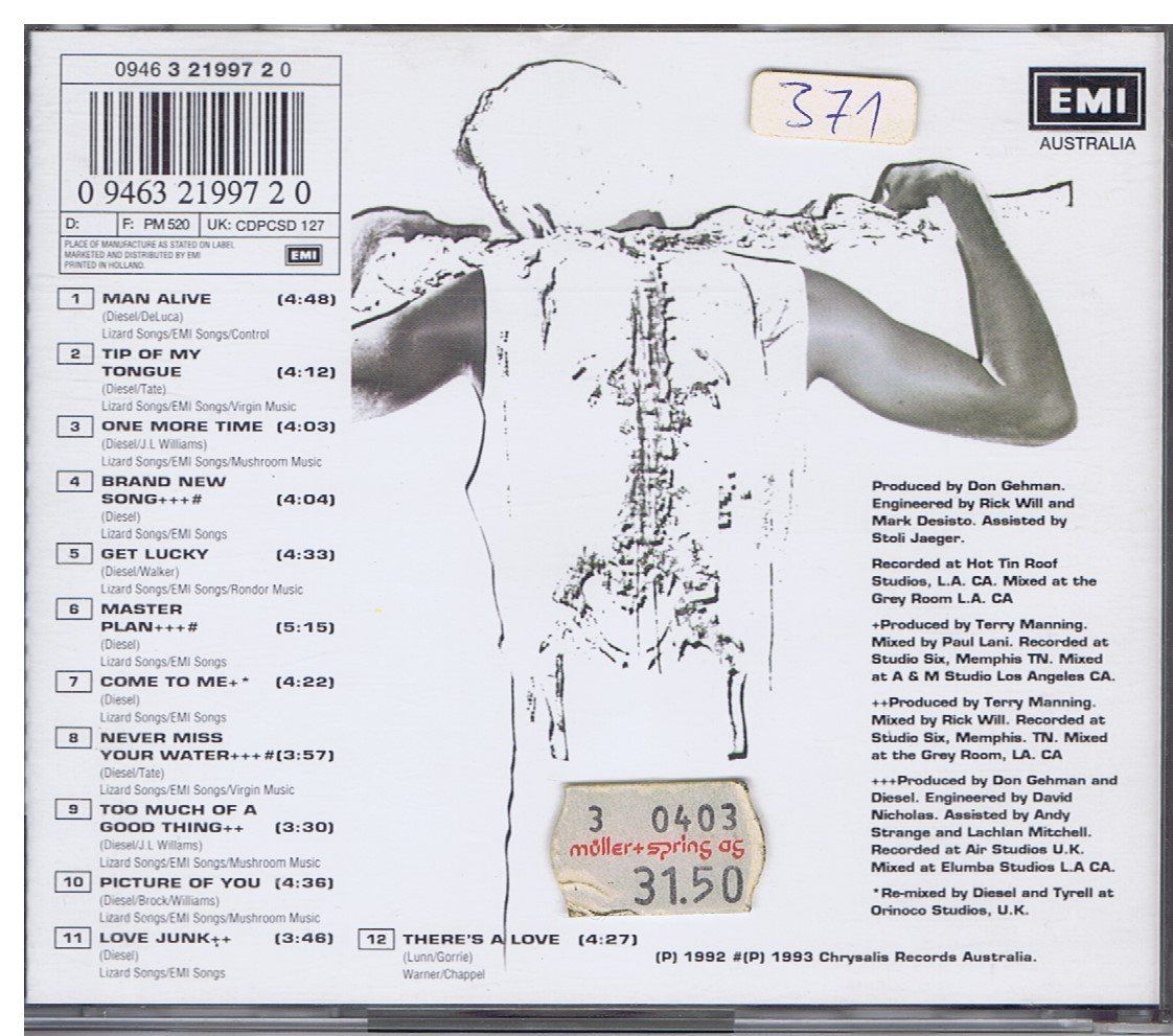 CDs: Diesel – Hepfidelity – D'occasion à Unterengstringen par Lastchance 1