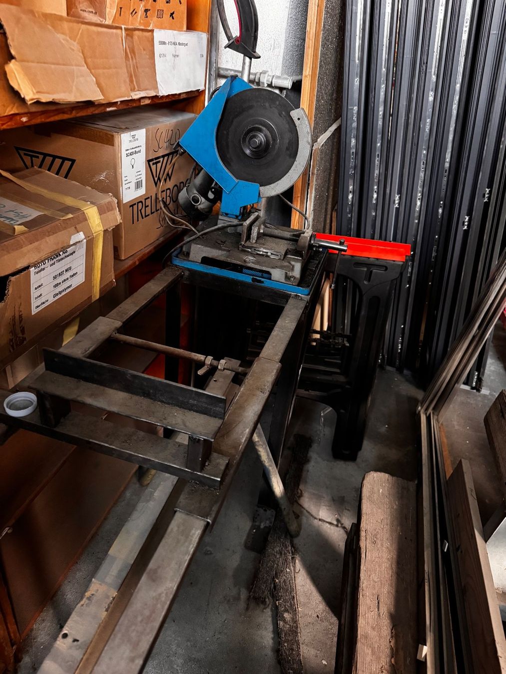 Promac Toutes les machines: Trennfräse Promac Metall mit Gestell – D'occasion à Rorschach par maz13 2