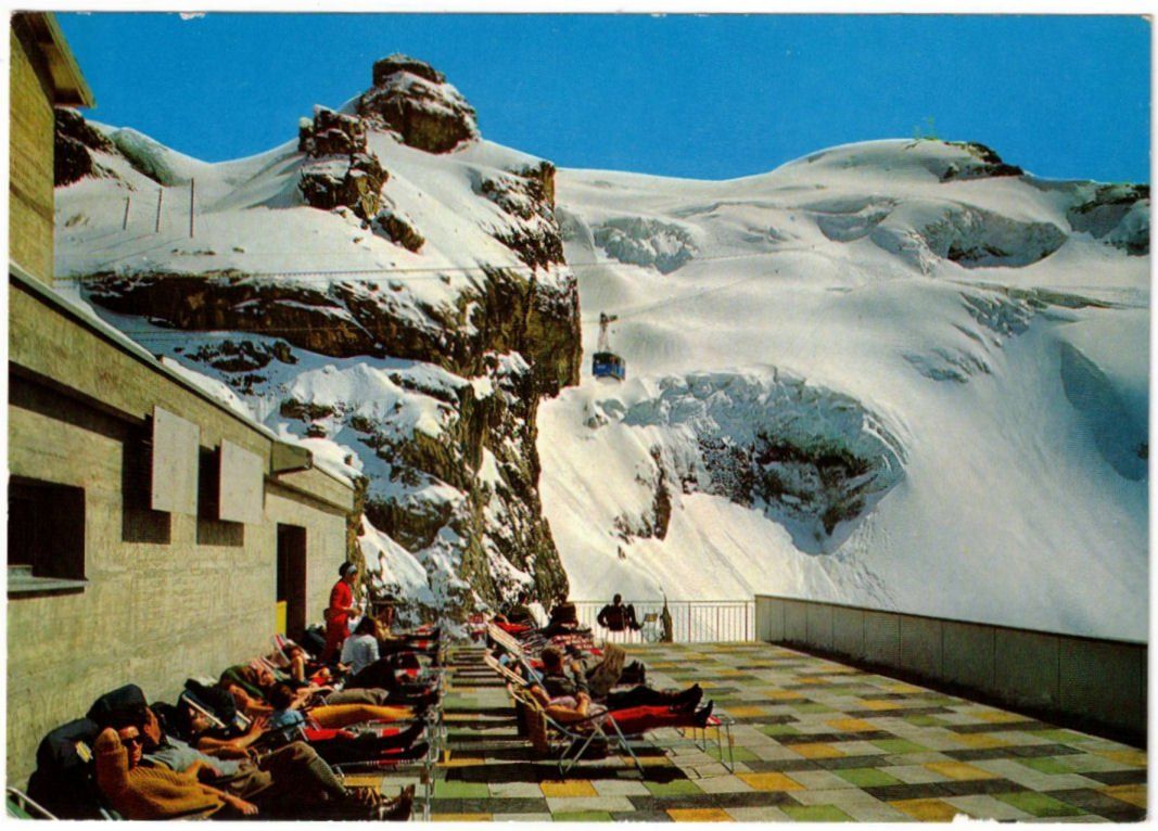 Cartoline postali: Engelberg - Luftseilbahn Stand--Titlis – Usato da Binningen venduto da Mountainrider