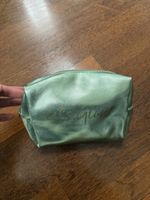 Mintgruens Kosmetiktäschli "Let's Glow"