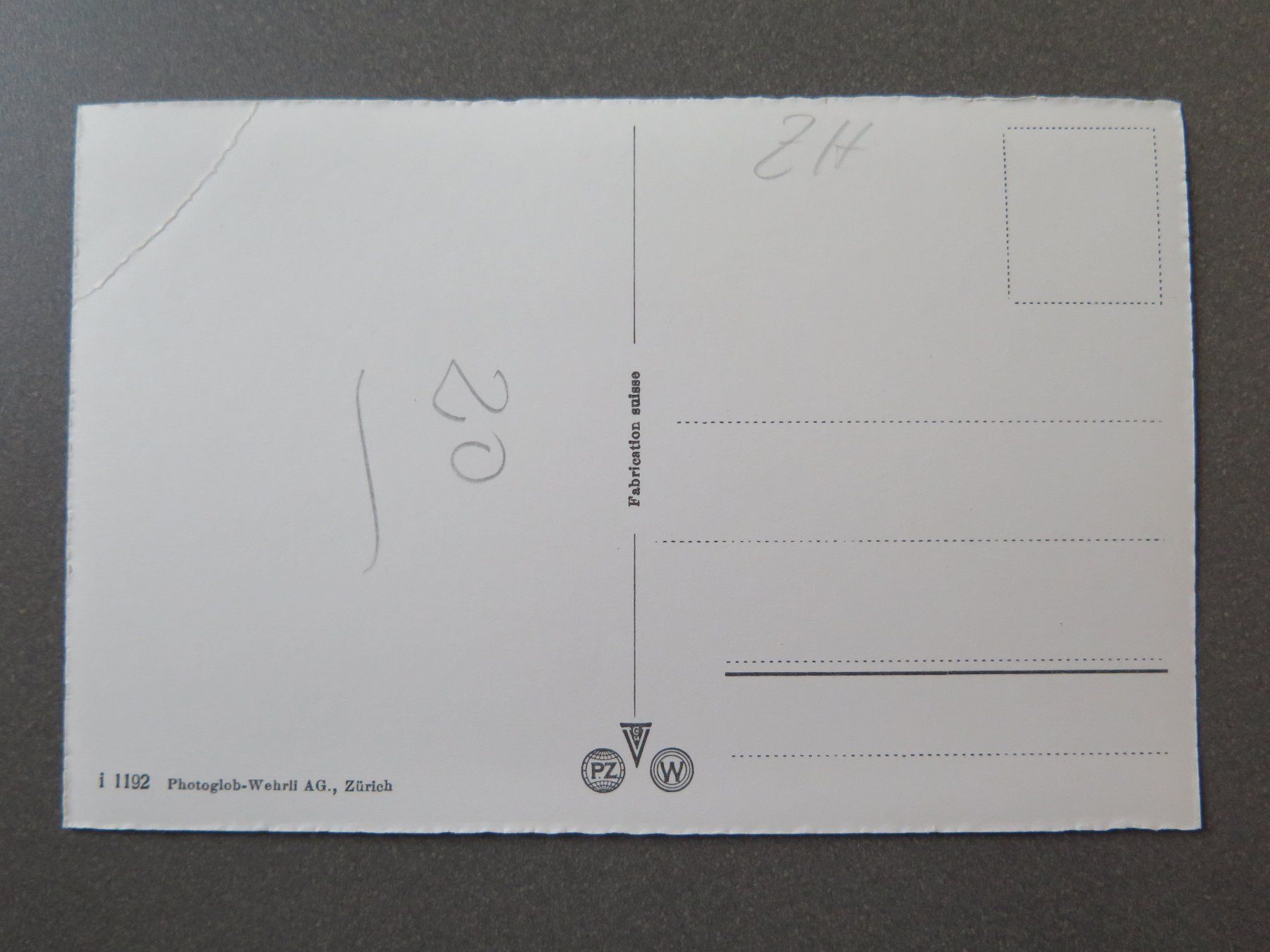 Cartoline postali: USTER - TEIL DES ORTES - U.A. VW-KÄFER – Usato da Wittenbach venduto da lipasal 1