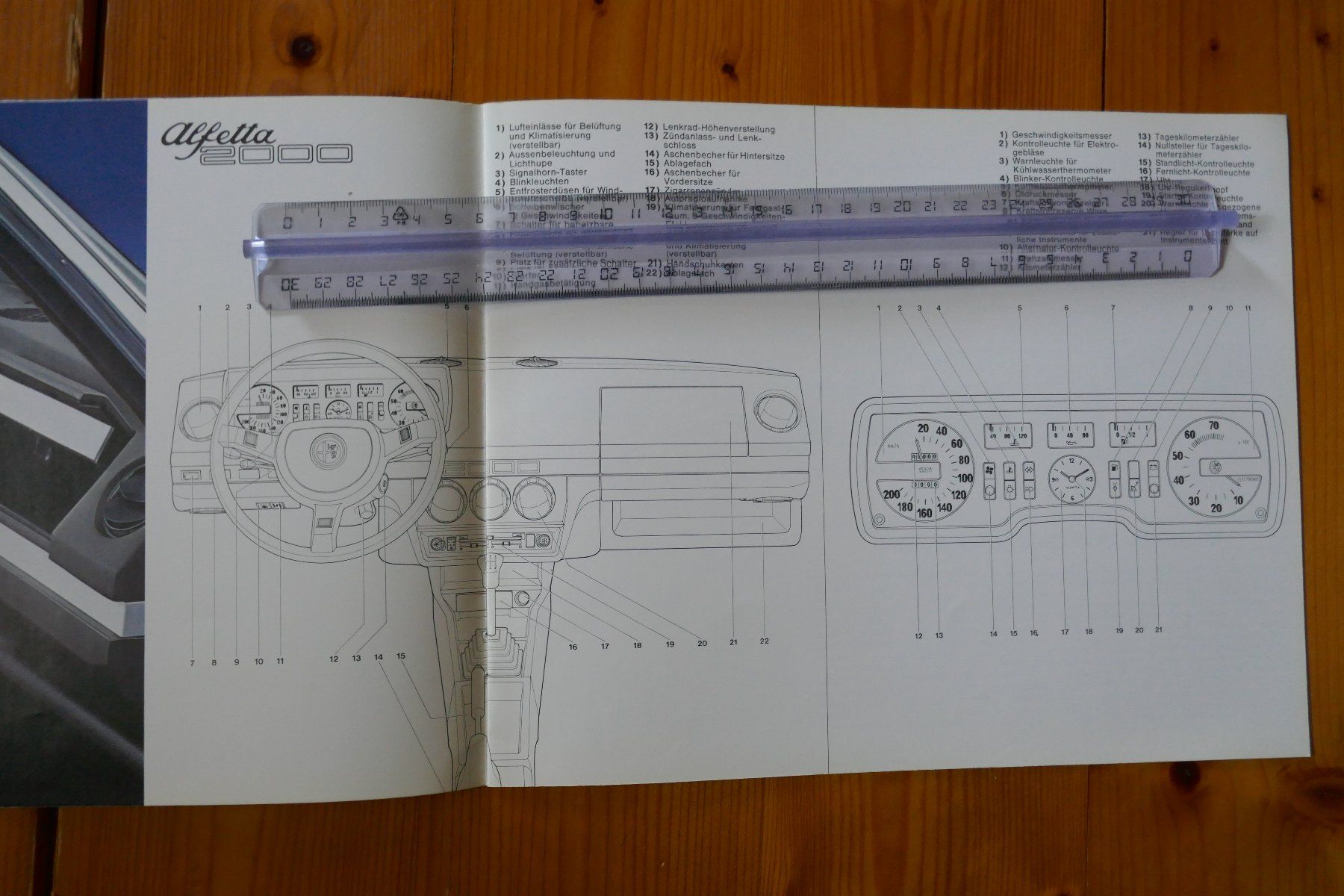 Alfa Romeo Documents: Alfetta  2000   Originalprospekt – D'occasion à Madiswil par ML911 4
