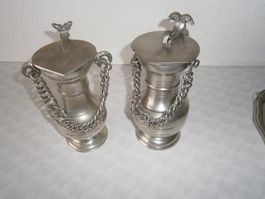 2 Zinnkannen