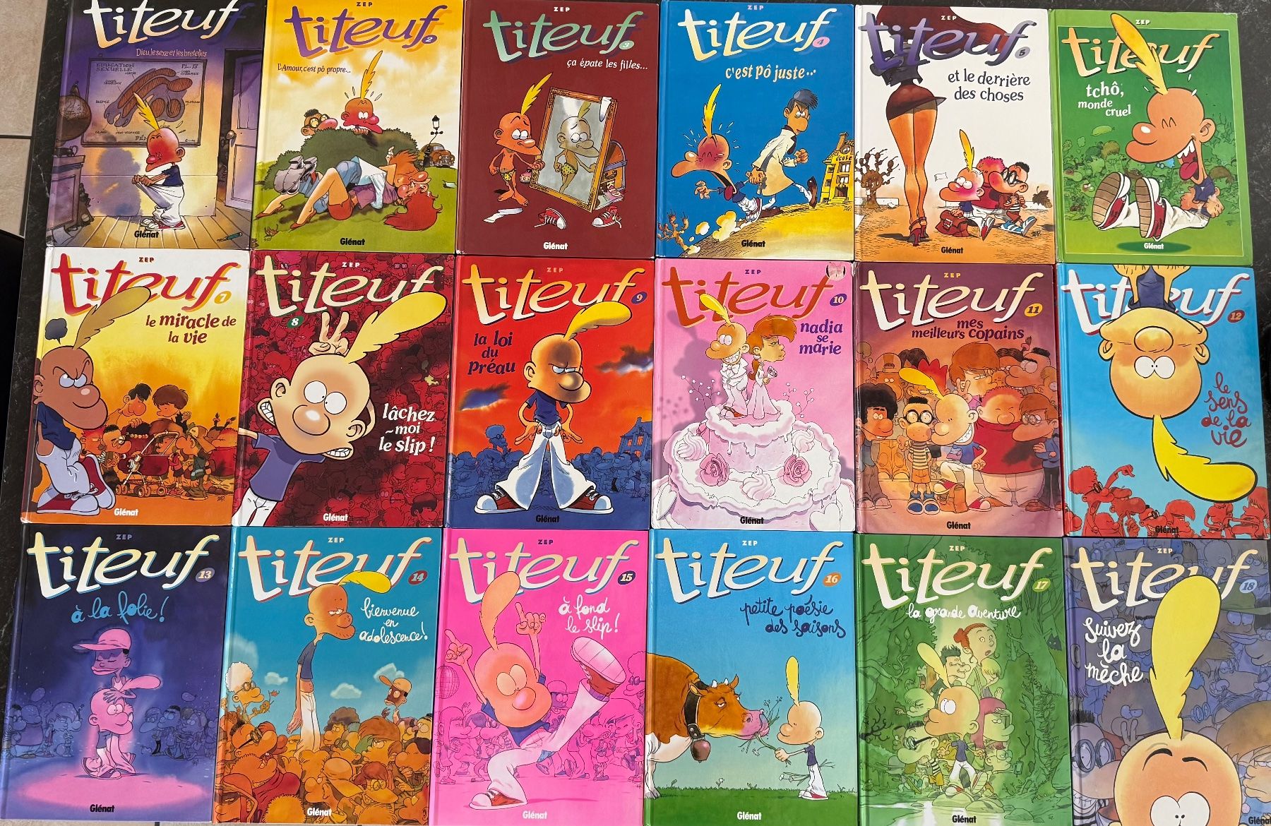 Fumetti: BD Titeuf collection complète – Usato da Le Locle venduto da ant_xkv6