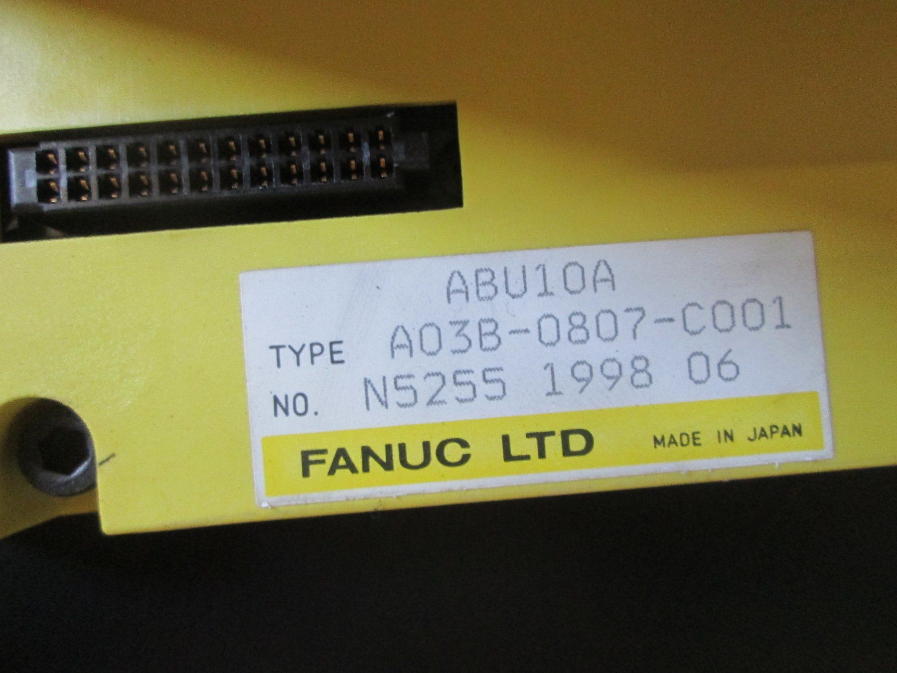 Fanuc Componenti elettronici: Fanuc SPS Baugruppe – Usato da Steffisburg venduto da Schwabis 7