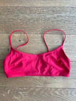 H&M bikini top, red, size S (36)
