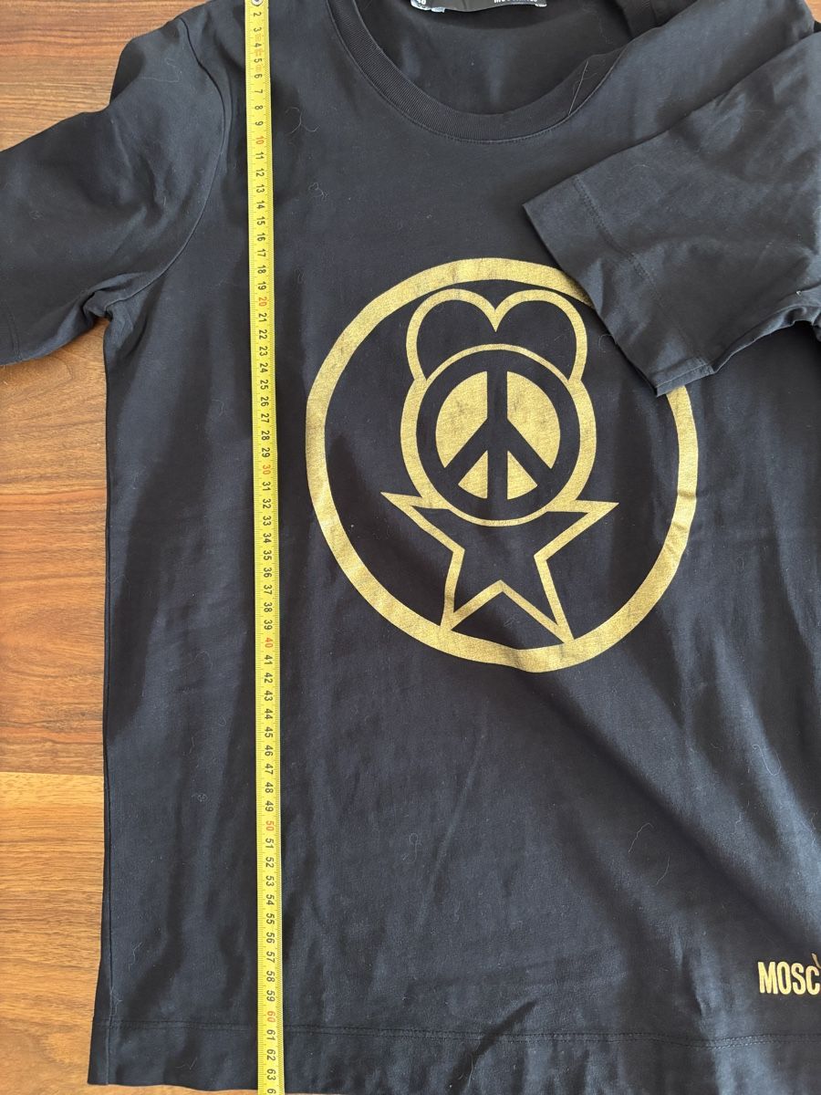 Moschino T-shirts: T-Shirt Moschino Gr. 36 Baumwolle – D'occasion à Winterthur par san_wd8j 4