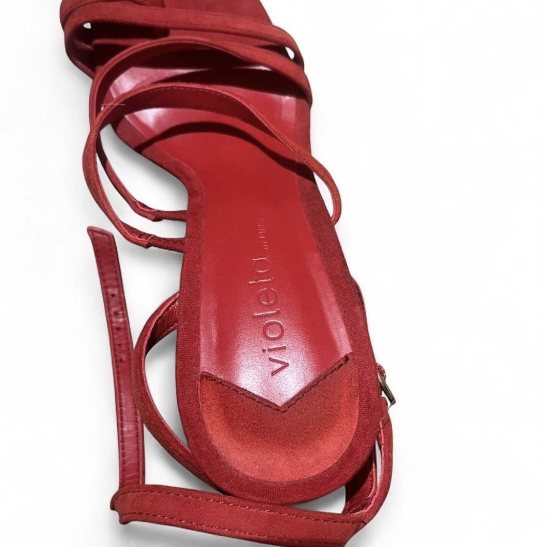 Mango Scarpe da donna: Red Strappy Mango Heels / Sandals – Usato da Kriens venduto da tiy_wxz5 4