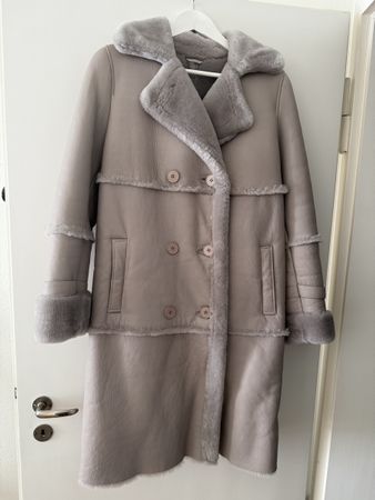 Shearling coat, New, Gr.36