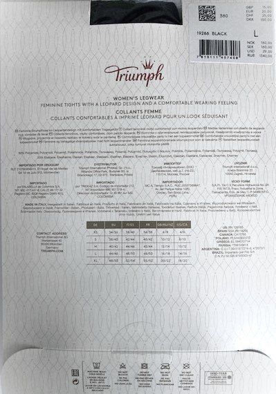 Strümpfe & Strumpfhosen: Strumpfhose Triumph  Legwear Leo – Neu und originalverpackt aus Menziken von ABA60 1