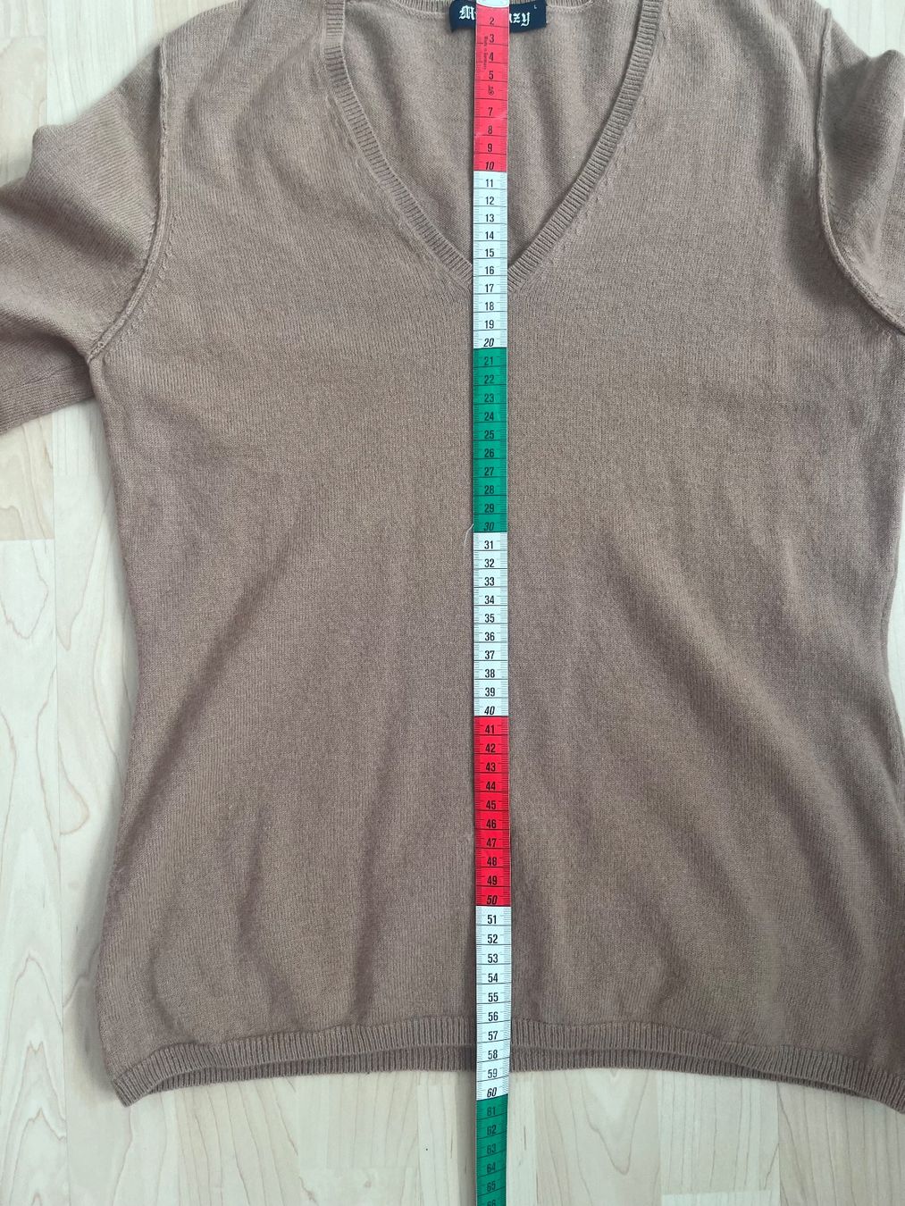Pullover & Sweatshirts: McKenzy: hellbrauner Pullover, 100% Wolle, V-Ausschnitt M – Gebraucht aus Luzern von ellitussi 5