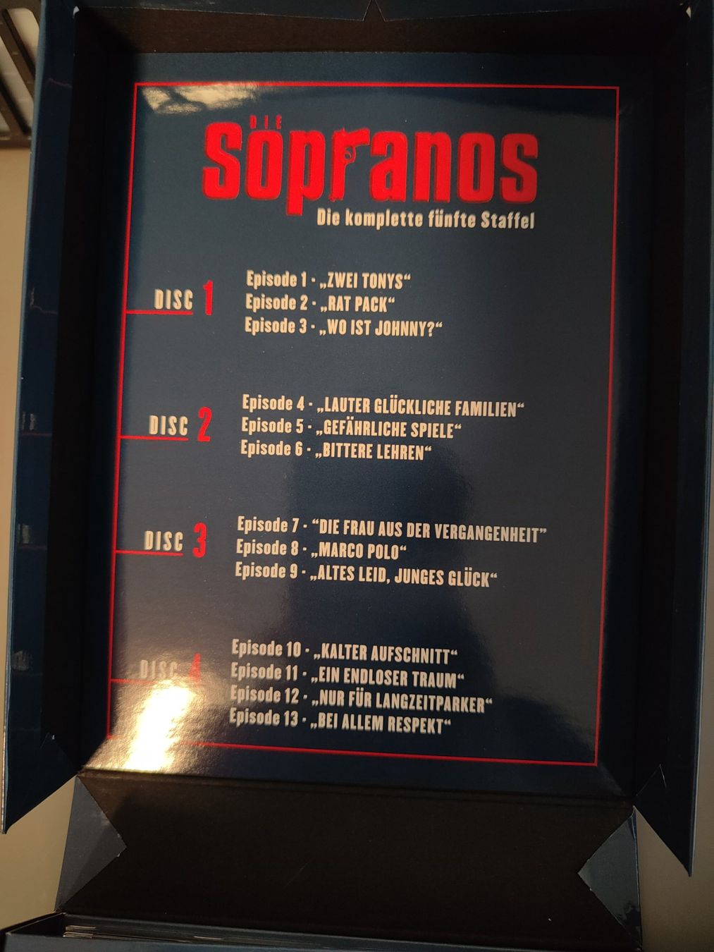 Rat The Sopranos S1 E11 The Sopranos-The Complete Fifth Season-4 DVD'S