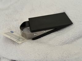 🫶 Türstopper Edelstahl Gummi neu mit Etikett 9.5cm