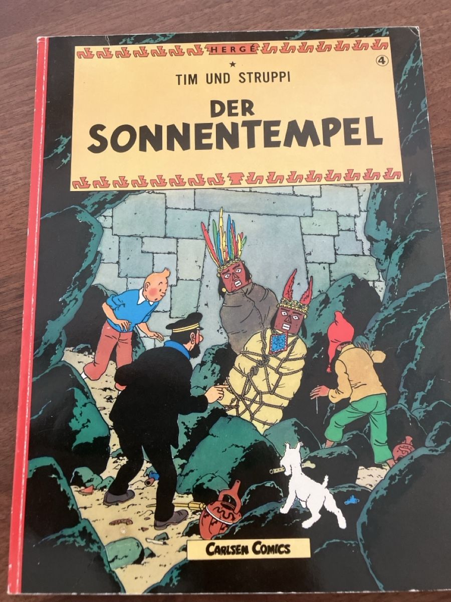 BD: Tim und Struppi - Der Sonnentempel – D'occasion à Aarau par Trinity730