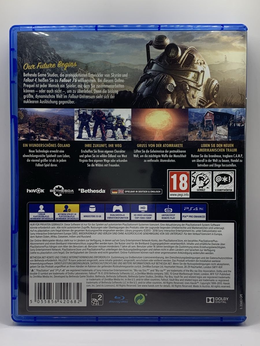 Sony Spiele: Fallout 76 - PS4 – Gebraucht aus Ostermundigen von RG-Collector 1
