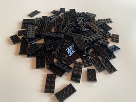 LEGO - 100 - DIVERSE - SCHWARZE - ZWEIERPLÄTTLI