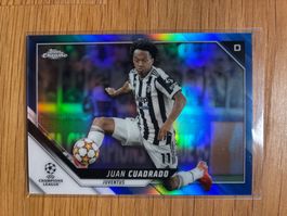 Topps Chrome Juan Cuadrado Juventus /150