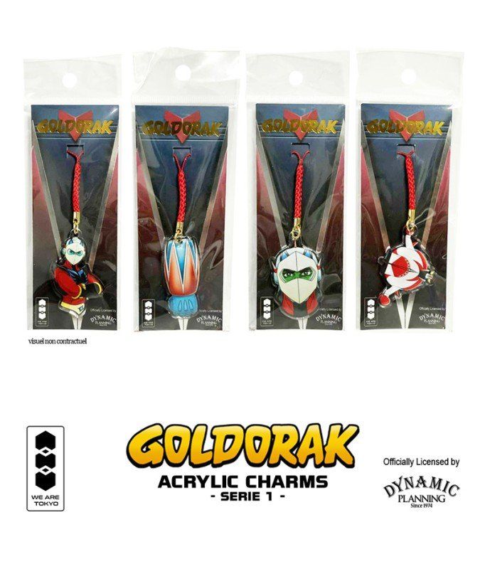 Schlüsselanhänger & - bänder: Porte-clefs - Goldorak - Actarus – Neu und originalverpackt aus Lausanne von Station84 3
