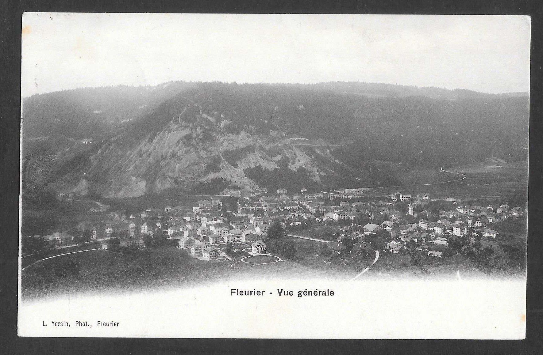 Cartoline postali: Fleurier Gesamtansicht – Usato da Olten venduto da clotaldi