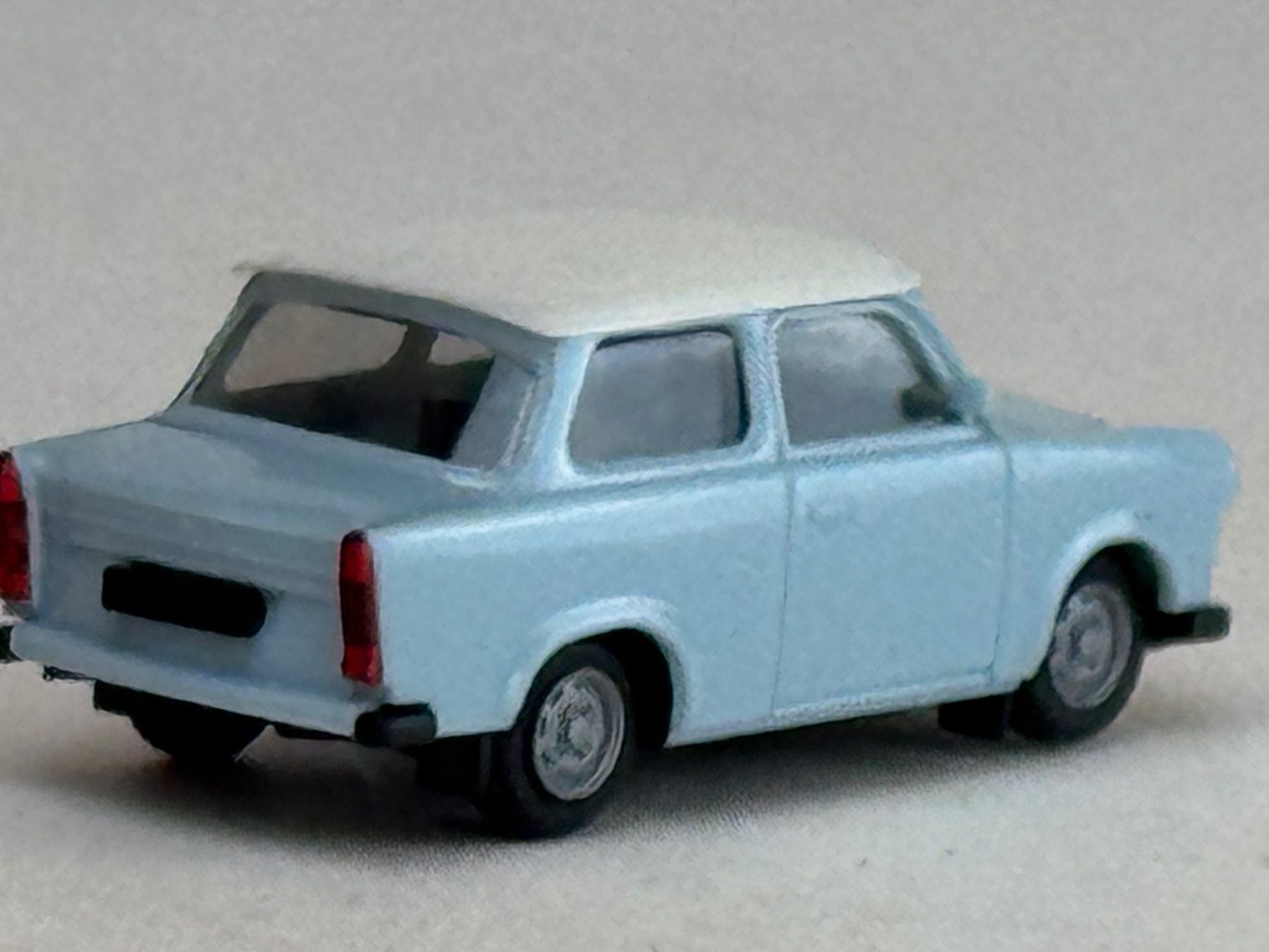 Herpa Modellautos: VE1- Herpa Trabant 501 hellblau/weiss – Gebraucht aus Elm von Wikmtz 1