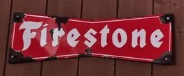 Firestone Emailleschild - selten, Rarität, Sammlerstück