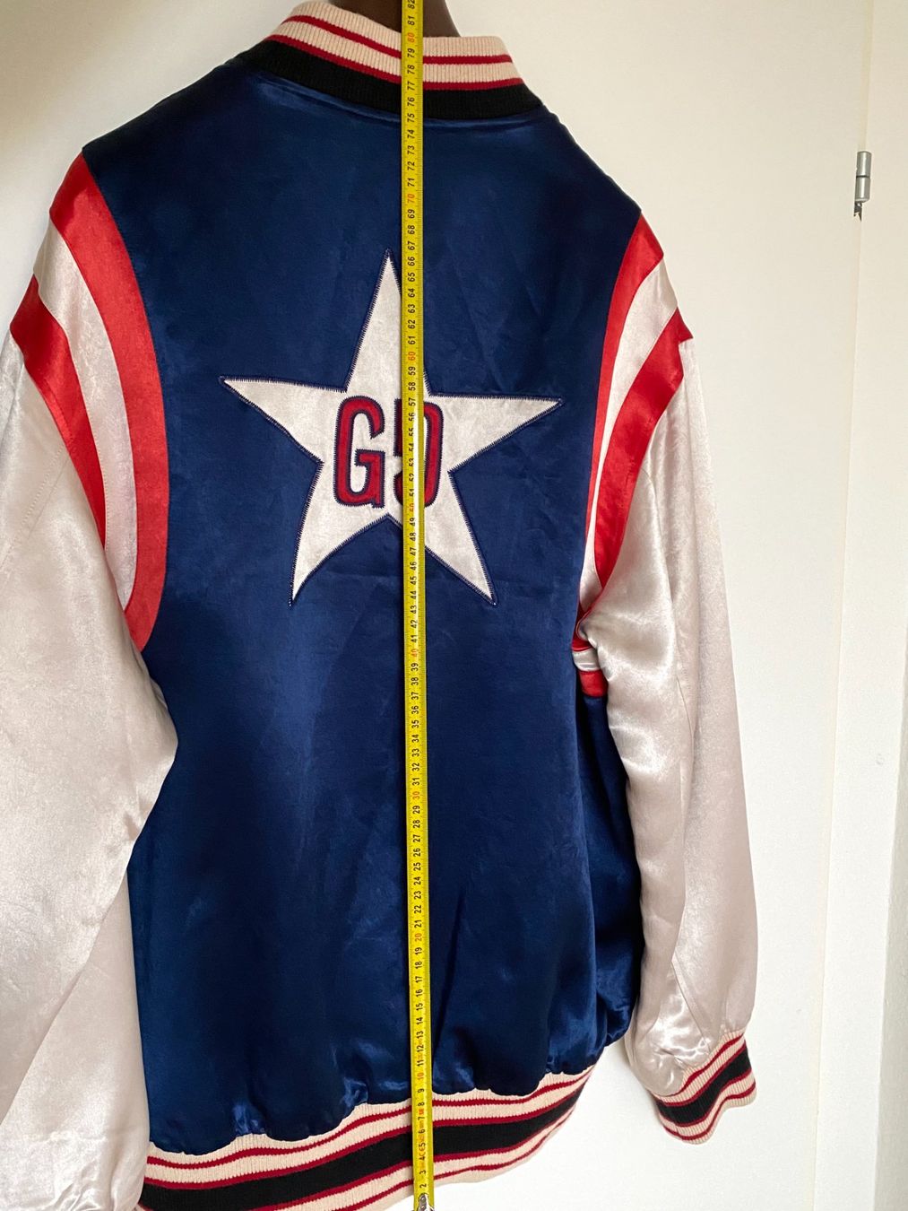 Gucci Giacche: GUCC GG Seide VARSITY Polyester Oversize JACKET L ORIGINAL – Usato da Kreuzlingen venduto da Selliton 7