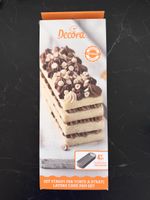 SET DE MOULES DECORA. LAYERS CAKE PAN SET NEUF