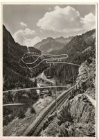 ALBULA-BAHN Entwicklung Rhätische Bahn zw. Bergün und Preda