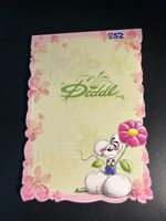 Diddl Stanz Block, Rarität, A5, Nummer 252