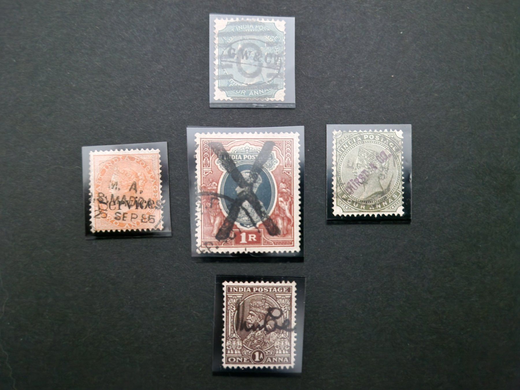 Tutti i francobolli: Briefmarken INDIEN mit Sonderstempelung – Usato da Oberglatt ZH venduto da Pacos2000