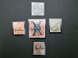 Briefmarken INDIEN mit Sonderstempelung