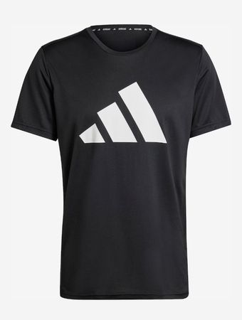 6x ADIDAS PERFORMANCE Funktionsshirt 'Run It' schwarz&weiss