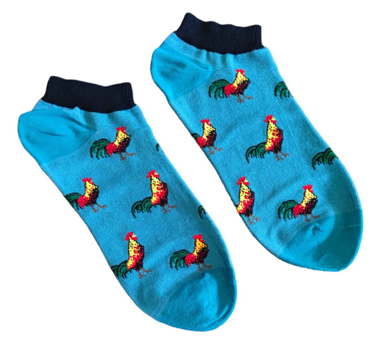 Socken: Sneaker-Socken Hahn / Gockel / Faucet – Neu und originalverpackt aus Zürich von amysmith