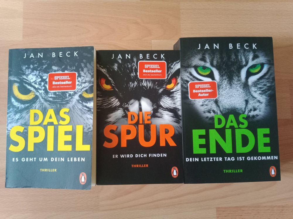 Jan Beck das Ende Nacht Björk & Brand 1 3 & 4 Thriller (Gebraucht) in ...