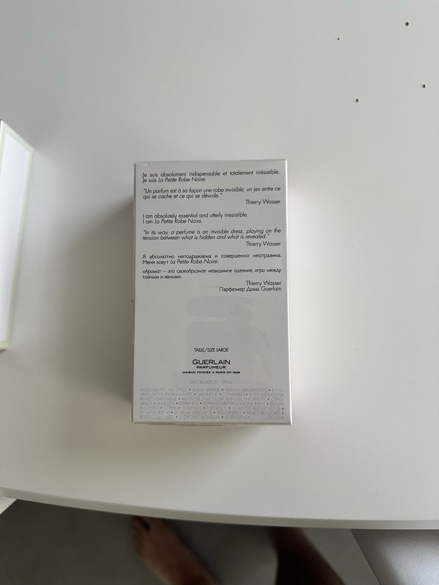 Guerlain Profumi & Eau de Toilette: Édition Rare et introuvable petite robe noir eau de parfum – Nuovo e nell'imballaggio originale da Grancy venduto da arn_lmj6 1