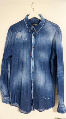 Dsquared Jeanshemd Gr 50