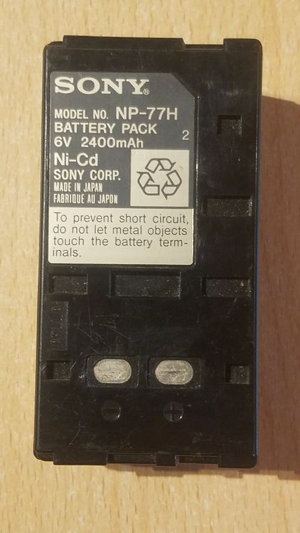 Akku für Sony Typ NP-77H 4200mAh