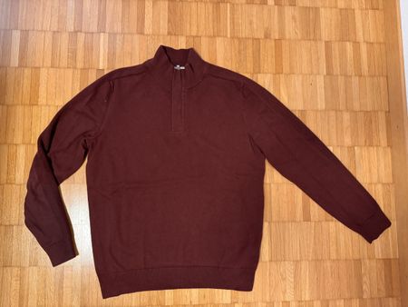 Hugo Boss Pullover, Gr. L, Weinrot, Top Zustand für den Herb