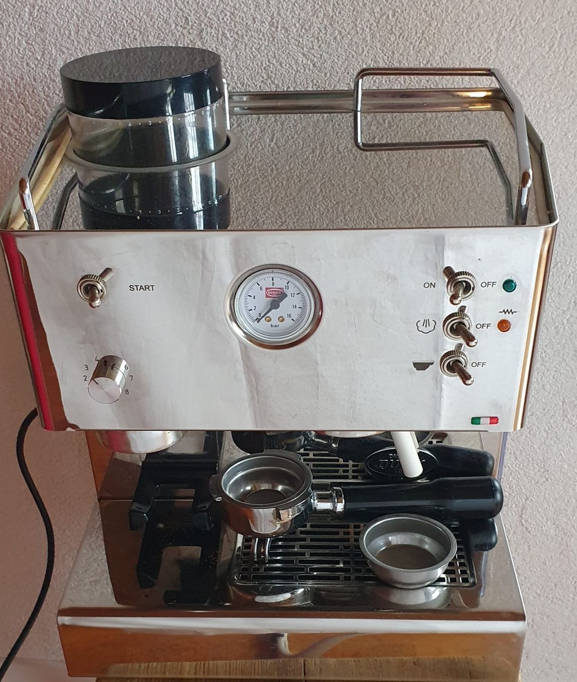 Quick Mill Kaffeemaschinen & Espressomaschinen: Siebträger Kaffeemaschine QUICK MILL – Gebraucht aus Mittelhäusern von Nicole_Moser