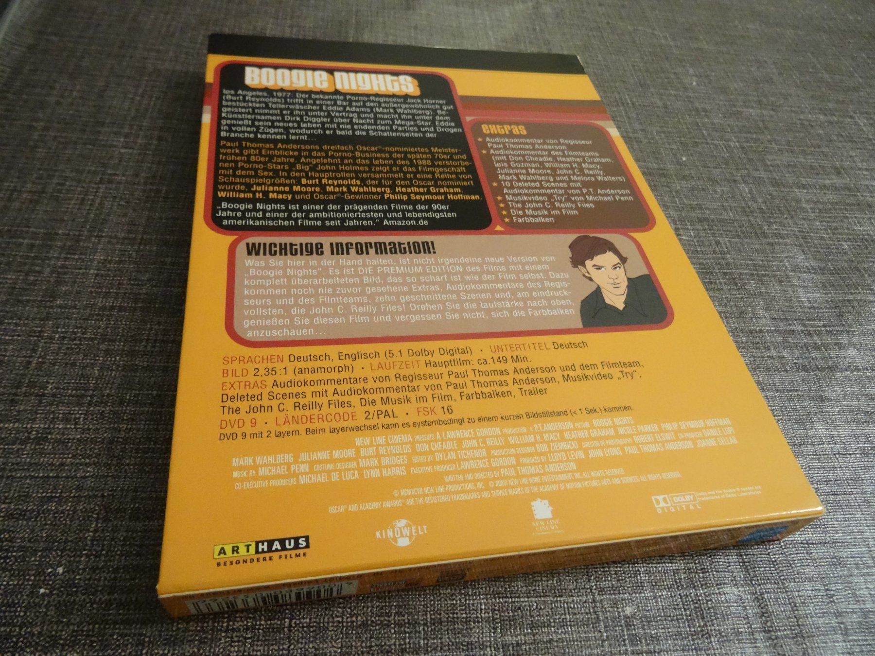 Tutti i DVDs: Boogie Nights DVD Arthaus Premium – Usato da Olten venduto da Disc-Verkauf 1