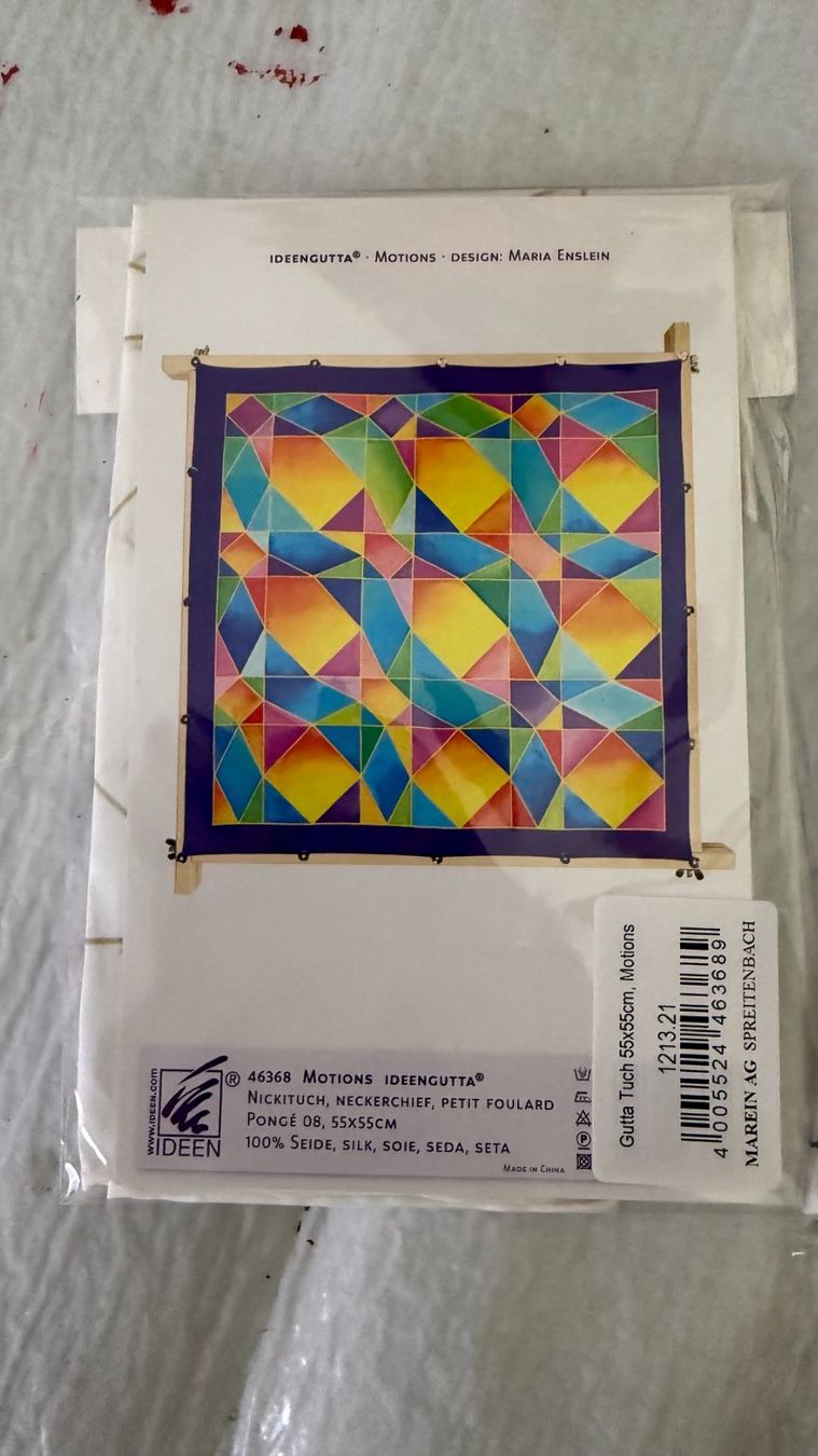 Kit bricolage: Nickitücher aus 100 % Seide , Motions Ideengutta – Nuovo e nell'imballaggio originale da Winznau venduto da aar_2p6c 1
