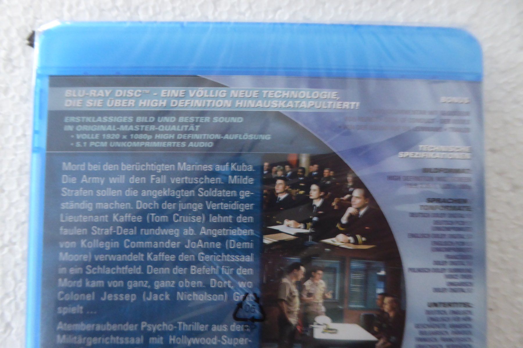 Alle DVDs: Bluray OVP Eine Frage der Ehre – Neu und originalverpackt aus Allschwil von Summelsarium 2