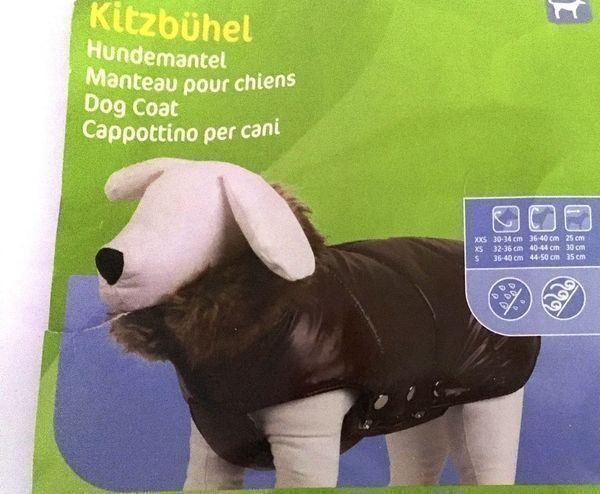 Bekleidung: Hundemantal Kitzbühl  Grösse  S – Neu und originalverpackt aus St. Gallen von schnaeppchen-preise 1