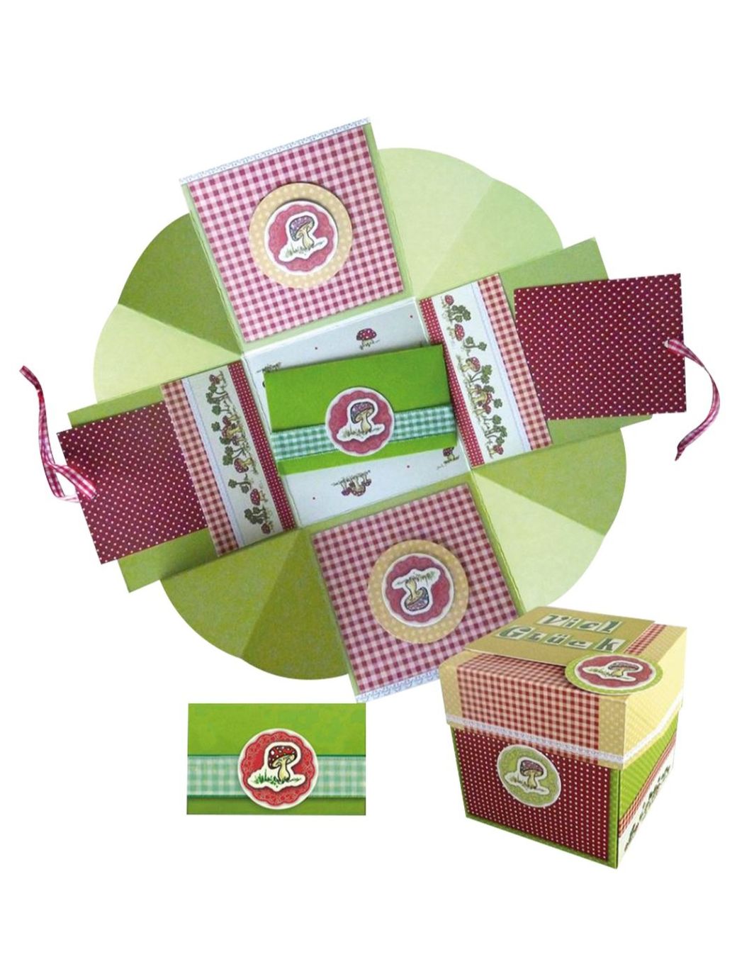 Kit bricolage: Geschenkboxen Explosionsbox Geldgeschenke DIY 24er Set – Nuovo e nell'imballaggio originale da Wasen im Emmental venduto da Sandra189 1