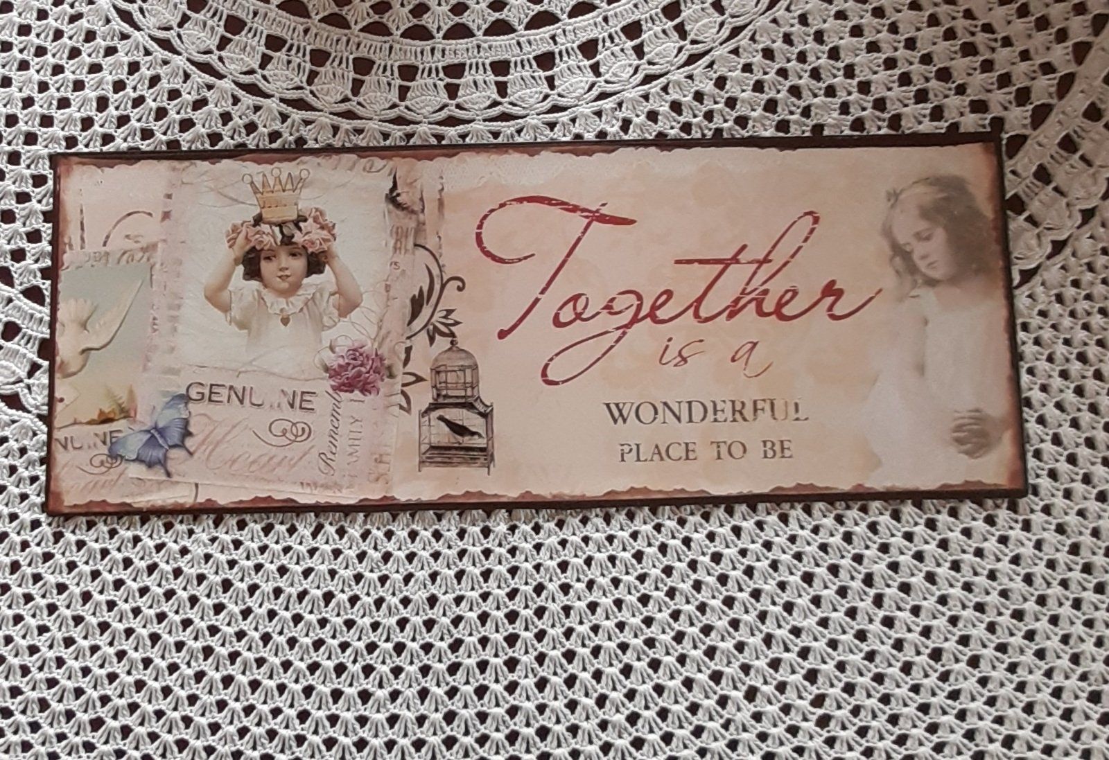 Schilder: Metallschild "Together" – Gebraucht aus Baden von berlimerli