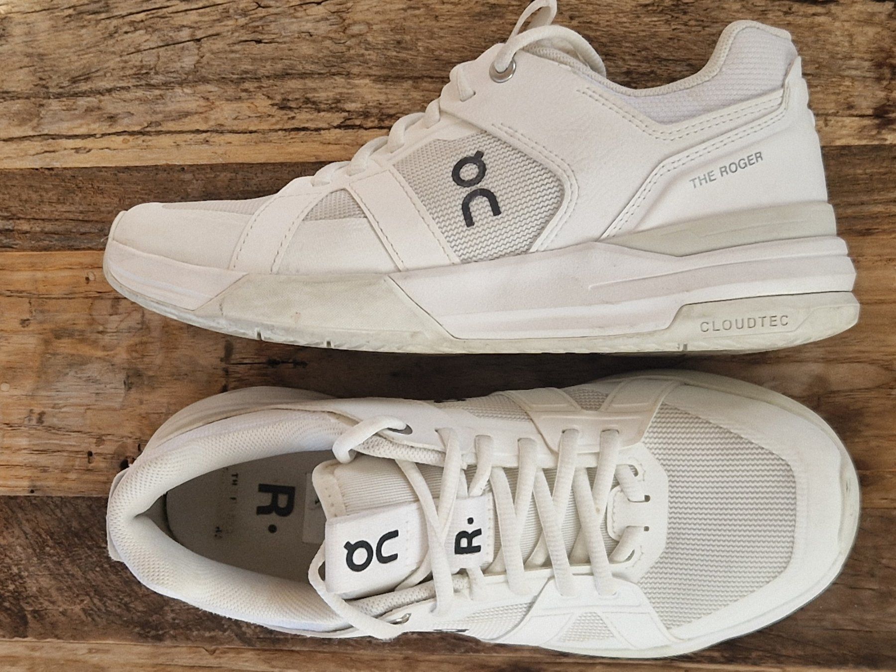 On Scarpe da donna: On The Roger Sneaker weiss Gr. 38 – Usato da Münsingen venduto da Geeskile 1