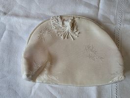 Vintage seiden Kosmetik Täschchen Schink Bag