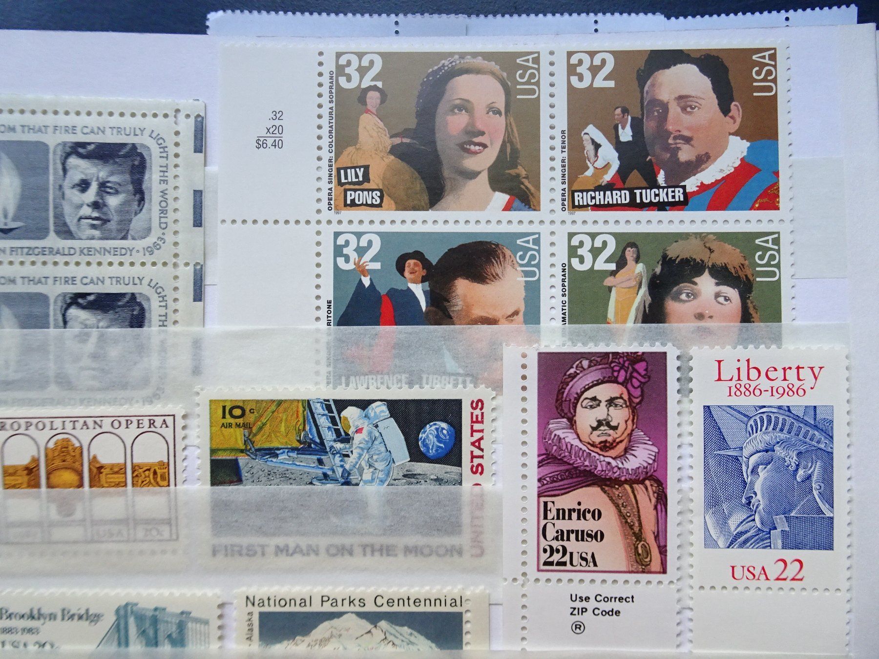 Alle Briefmarken: USA Div. – Gebraucht aus Aadorf von Chnorli-Furz 2